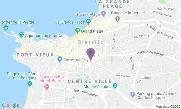 Localisation Mtre Duguet Isabelle