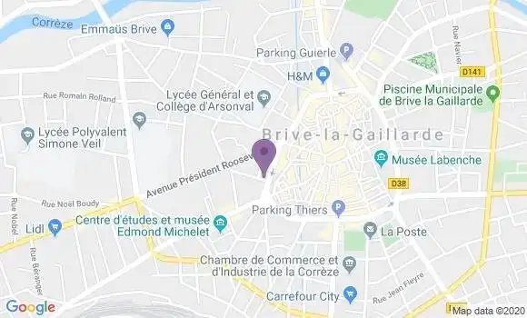 Localisation Mtre Lescure Isabelle