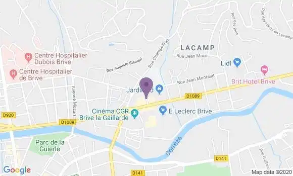 Localisation Mtre Patrier Rebeyrol Roselyne