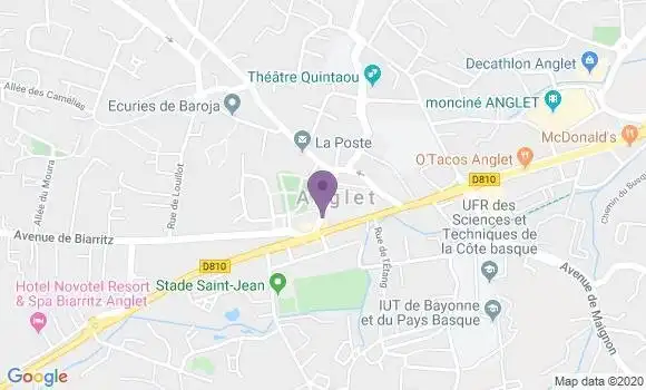 Localisation Mtre Durin Caroline