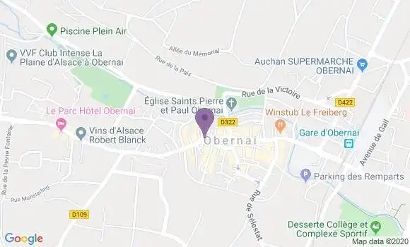 Localisation Mtre Klein Louise