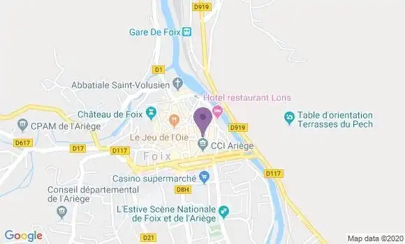 Localisation Mtre Delrieu Lydie