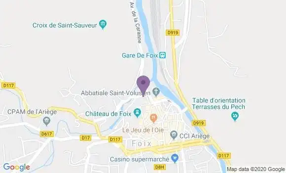Localisation Mtre Lesprit Anthony