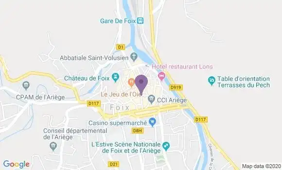 Localisation Mtre Navarro Xavier
