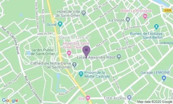 Localisation Mtre Prevost Marie