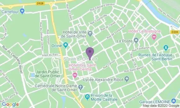 Localisation Mtre Canard Céline Marie