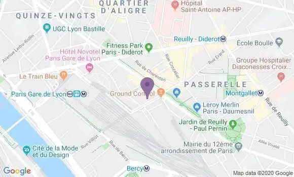 Localisation Mtre Demaret Marc