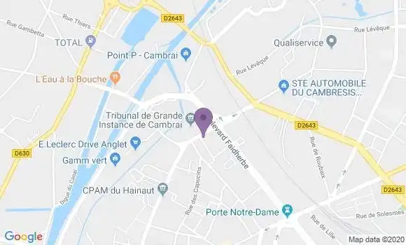 Localisation Mtre Leblanc Sabrina