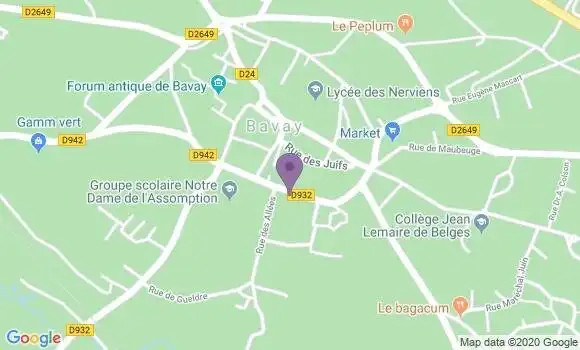 Localisation Mtre Gillot Laurence