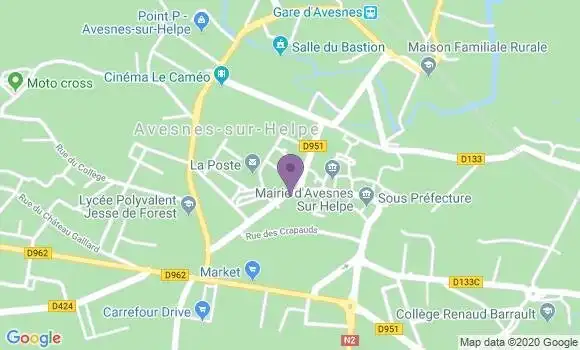 Localisation Mtre Akrout El Moez