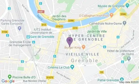 Localisation Mtre Bernard Marilyne