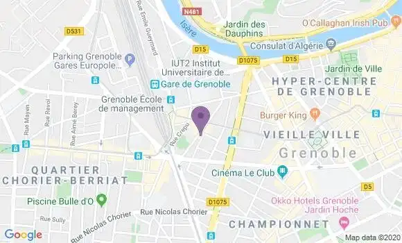 Localisation Mtre Berthier Noémie