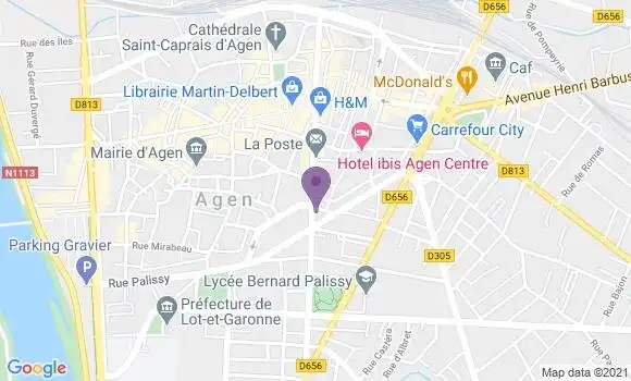 Localisation Mtre Bessy Florence
