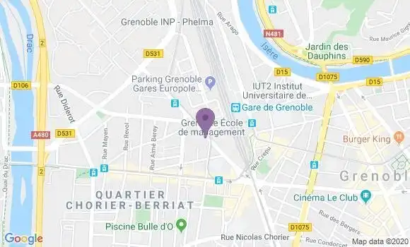 Localisation Mtre Blanc Romain