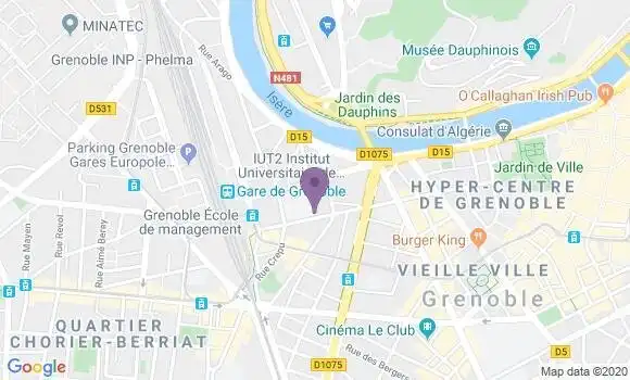 Localisation Mtre Arib Toufik