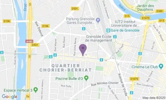 Localisation Mtre Baldassare Françoise
