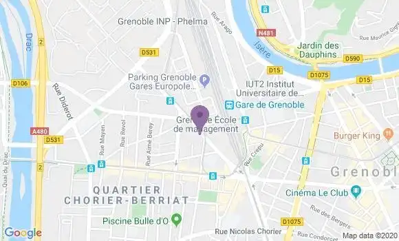 Localisation Mtre Chauvet Simon