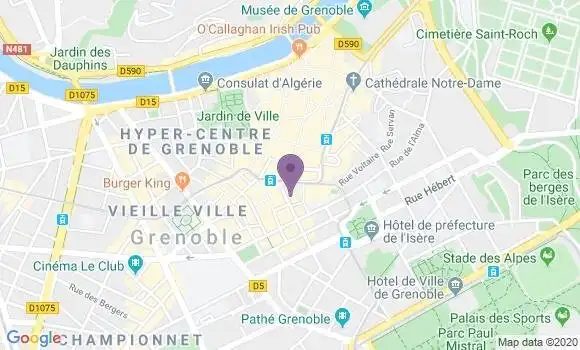 Localisation Mtre D