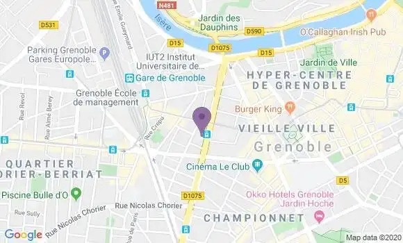 Localisation Mtre Delhomme Vincent