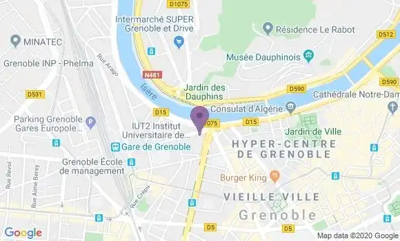Localisation Mtre Desvages Florence