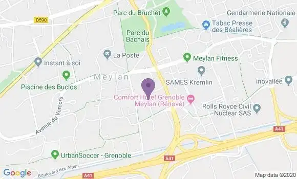 Localisation Mtre Ferrand Nathalie