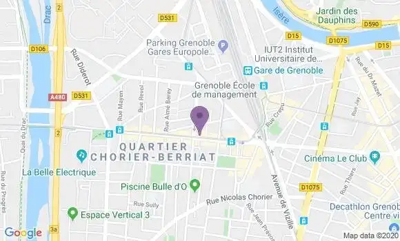 Localisation Mtre Fournier Virginie