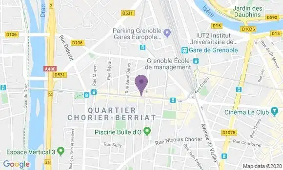 Localisation Mtre Fraquet Marie
