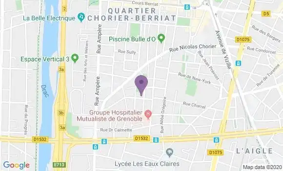 Localisation Mtre Giacomini Carole