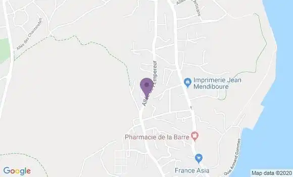 Localisation Mtre Fernandez Jeanine