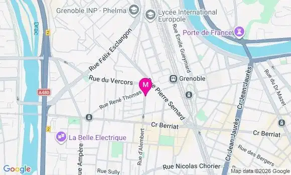 Localisation Mtre Hays Pascale