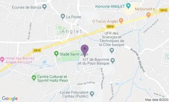 Localisation Mtre Fourgeau Lionel