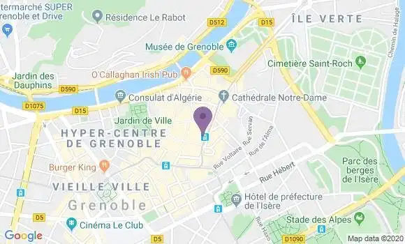 Localisation Mtre Leger Baptiste