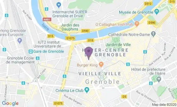 Localisation Mtre Miccoli Jordan