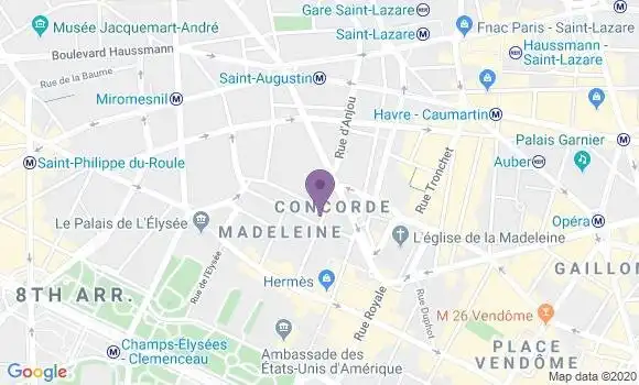 Localisation Mtre Deminsten Stéphane