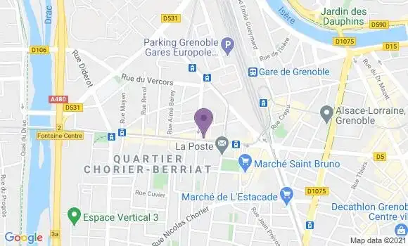 Localisation Mtre Sanchez Moreno Delphine