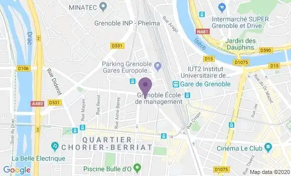 Localisation Mtre Sylvestre Emilie