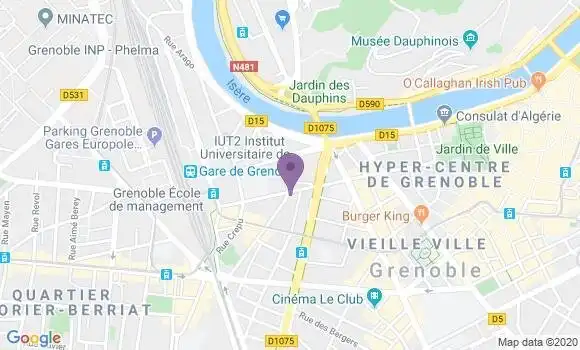 Localisation Mtre Thouement Katell