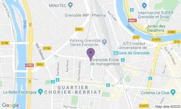 Localisation Mtre Tissot Sarah