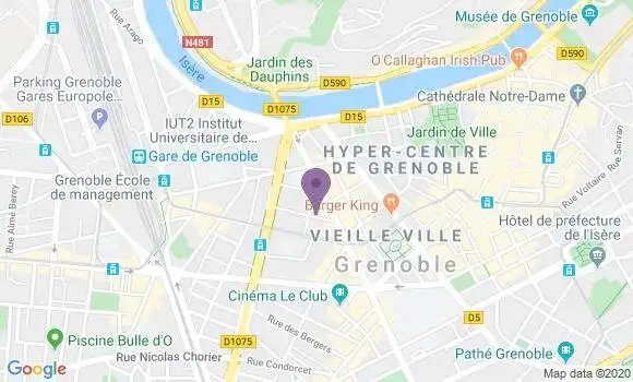 Localisation Mtre U