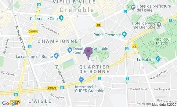 Localisation Mtre Yver Zmarzly Fabienne