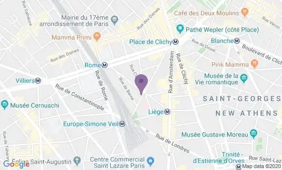 Localisation Mtre Demoliere Sylvie