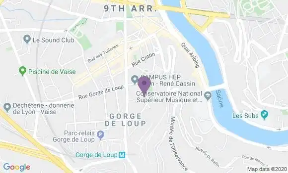 Localisation Mtre Algrin Sybille