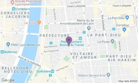 Localisation Mtre Anselme Sylvain