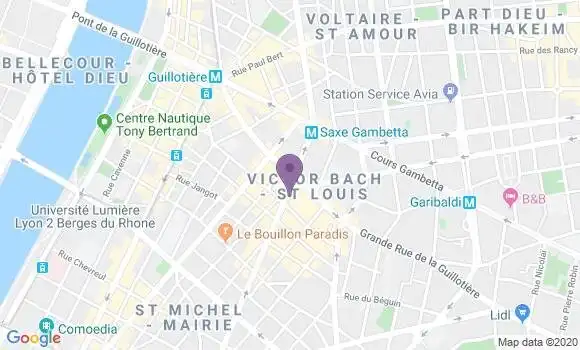 Localisation Mtre Bechaux Tatiana