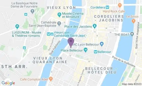 Localisation Mtre Bernard Thomas