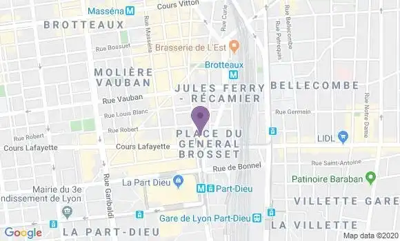 Localisation Mtre Boiton Benjamin