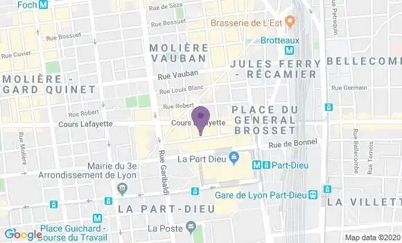 Localisation Mtre Cabrera Maxime