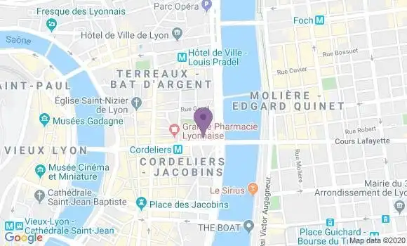 Localisation Mtre Carnelutti Aurore