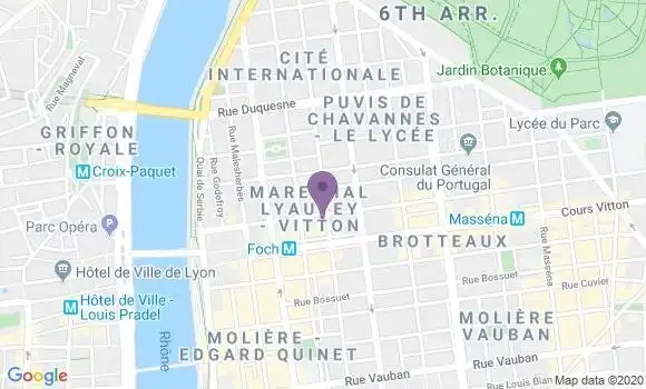 Localisation Mtre Chatain Amélie