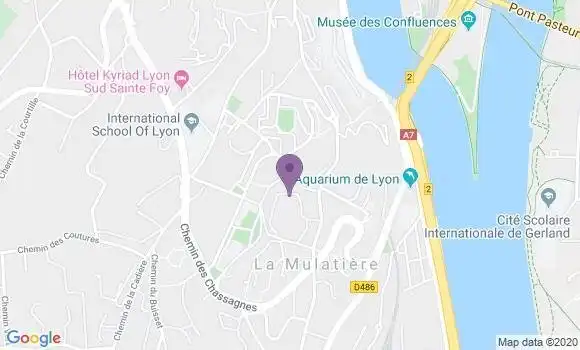Localisation Mtre Combier Marion